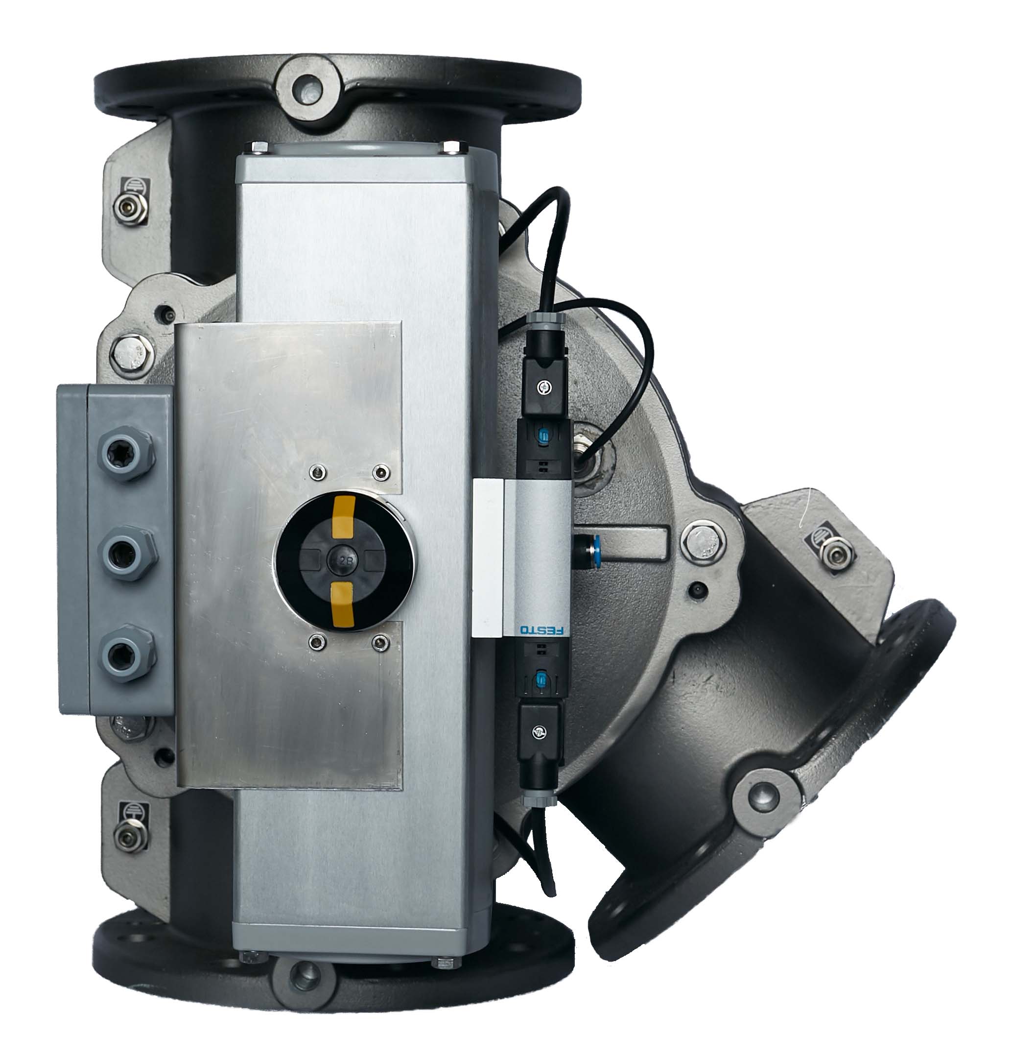 SINGLE TUNNEL DRUM TYPE DIVERTER